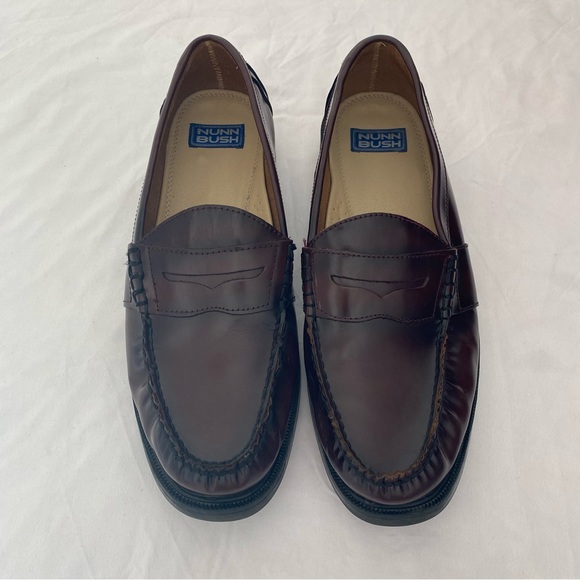 Nunn Bush brown leather loafers - Picture 1 of 5